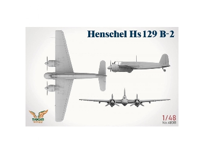 Hs 129&#178; Box - Hs 129 B2 + Hs 129 B3 + 3d Printed Set Figures X2 + Panther A - image 5