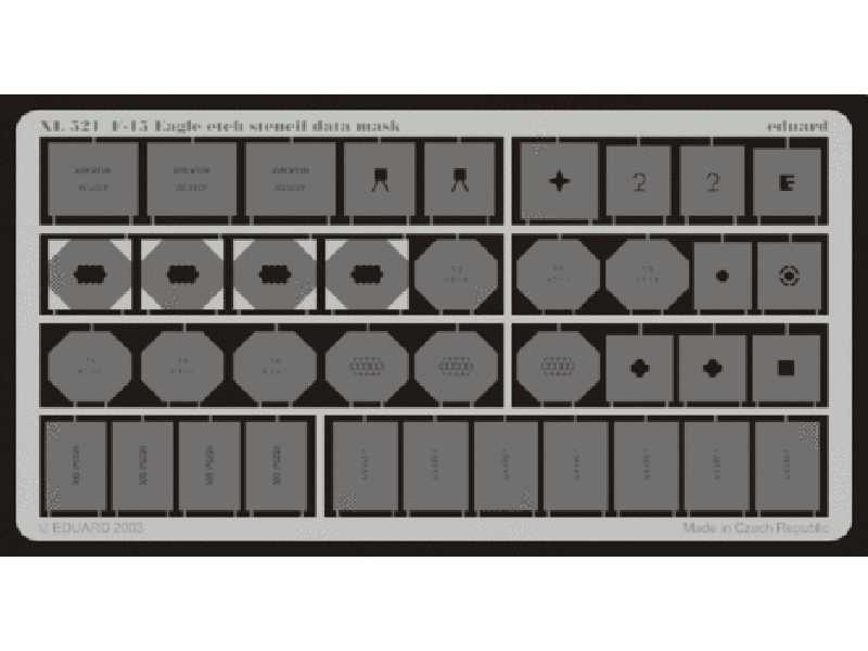  F-15 etch stencil data mask -etch 1/32 - masks - image 1