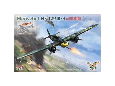 Henschel Hs 129 B-3 With Interior - image 1