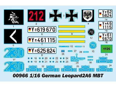 German Leopard 2a6 Mbt - image 3