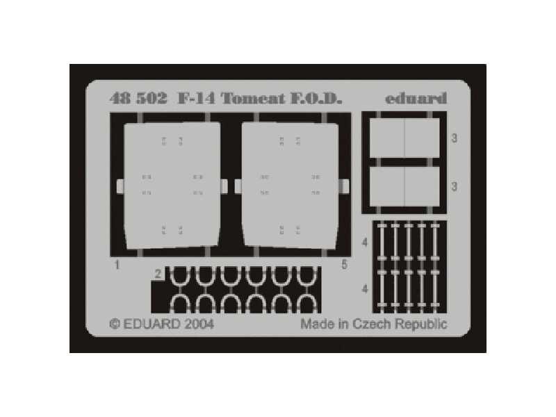 F-14 F. O.D.  1/48 - Academy Minicraft - image 1