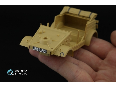 Kubelwagen Type 82 - Interior 3D Decal (For Tamiya Kit) - image 8