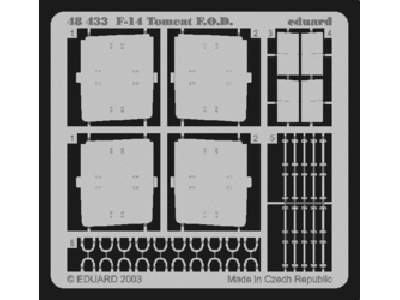 F-14 F. O.D.  1/48 - Hasegawa - image 1