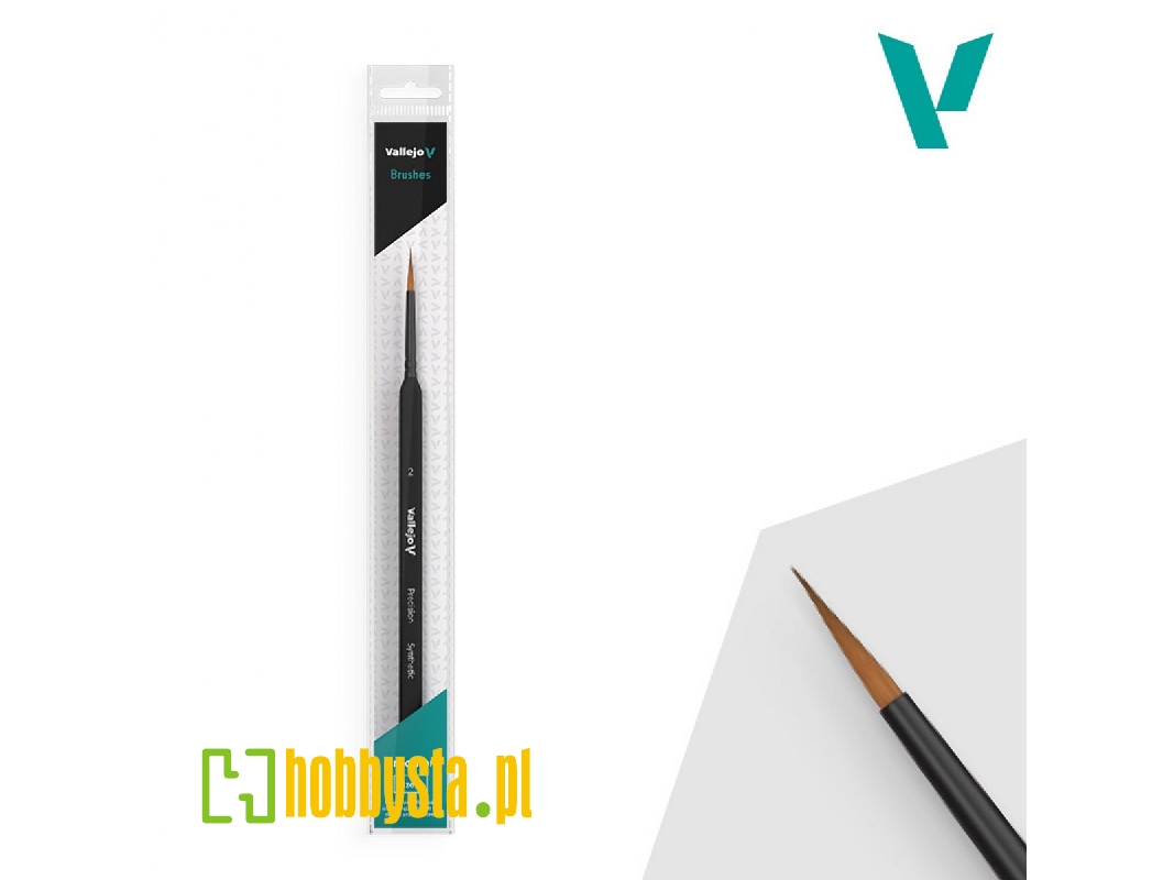 Brush - Precision - Round Synthetic No. 2 Triangular H - image 1 Brush - Precision - Round Synthetic No. 2 Triangular H - image 1