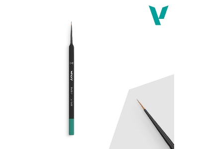 Brush - Precision - Round Synthetic No. 3/0 Triangular H - image 1