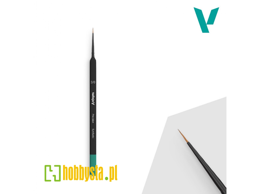 Brush - Precision - Round Synthetic No. 3/0 Triangular H - image 1 Brush - Precision - Round Synthetic No. 3/0 Triangular H - image 1