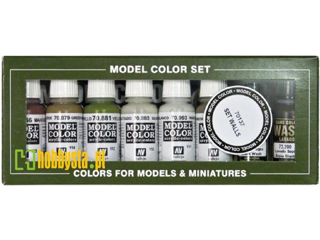 70137 Model Color Set Walls - image 1
