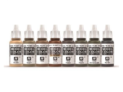 70220 World War Iii Wargames Color Series - American Armour & Infantry Model Color Paint Set - image 3