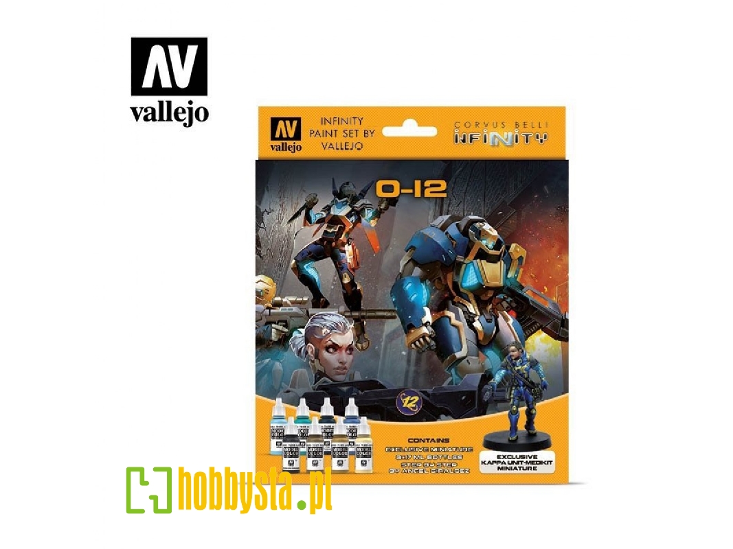 70239 O-12 Kappa Infinity Paint Set + Exclusive Mini - image 1 70239 O-12 Kappa Infinity Paint Set + Exclusive Mini - image 1