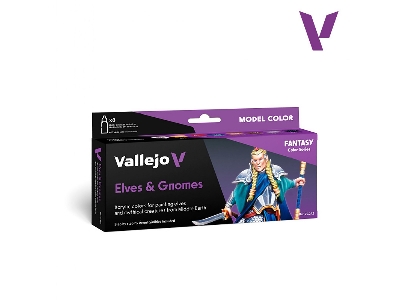 70242 Fantasy Color Series - Elves & Gnomes Model Color Acrylic Set - image 1