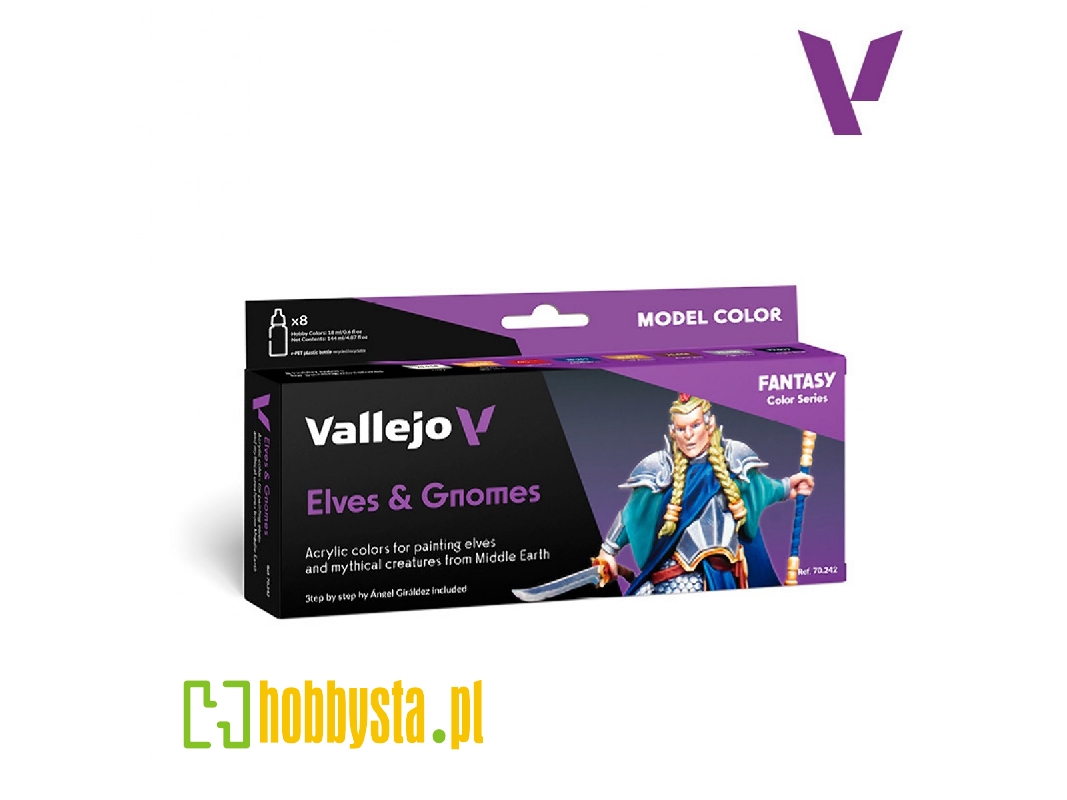 70242 Fantasy Color Series - Elves & Gnomes Model Color Acrylic Set - image 1