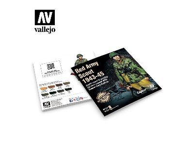 70248 Red Army Scout 1943-45 Figure Color Series + Exclusive Mini - image 2
