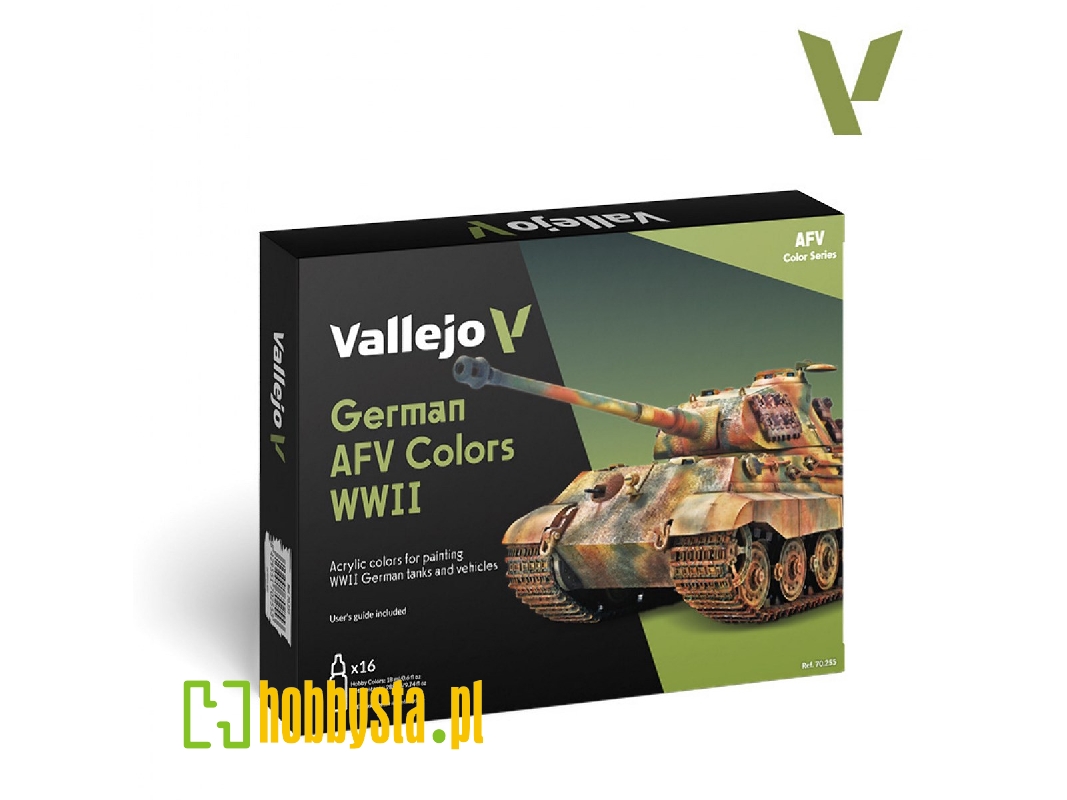 70255 Afv Color Series - German Afv Colors Wwii Model Color Acrylic Set - image 1