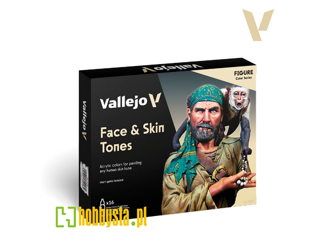 70258 Figure Color Series - Face & Skin Tones Model Color Acrylic Set - image 1