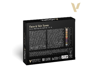 70258 Figure Color Series - Face & Skin Tones Model Color Acrylic Set - image 2