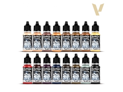 70258 Figure Color Series - Face & Skin Tones Model Color Acrylic Set - image 3