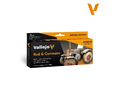 70262 Effects Color Series - Rust & Corrosion Model Color Acrylic Set - image 1