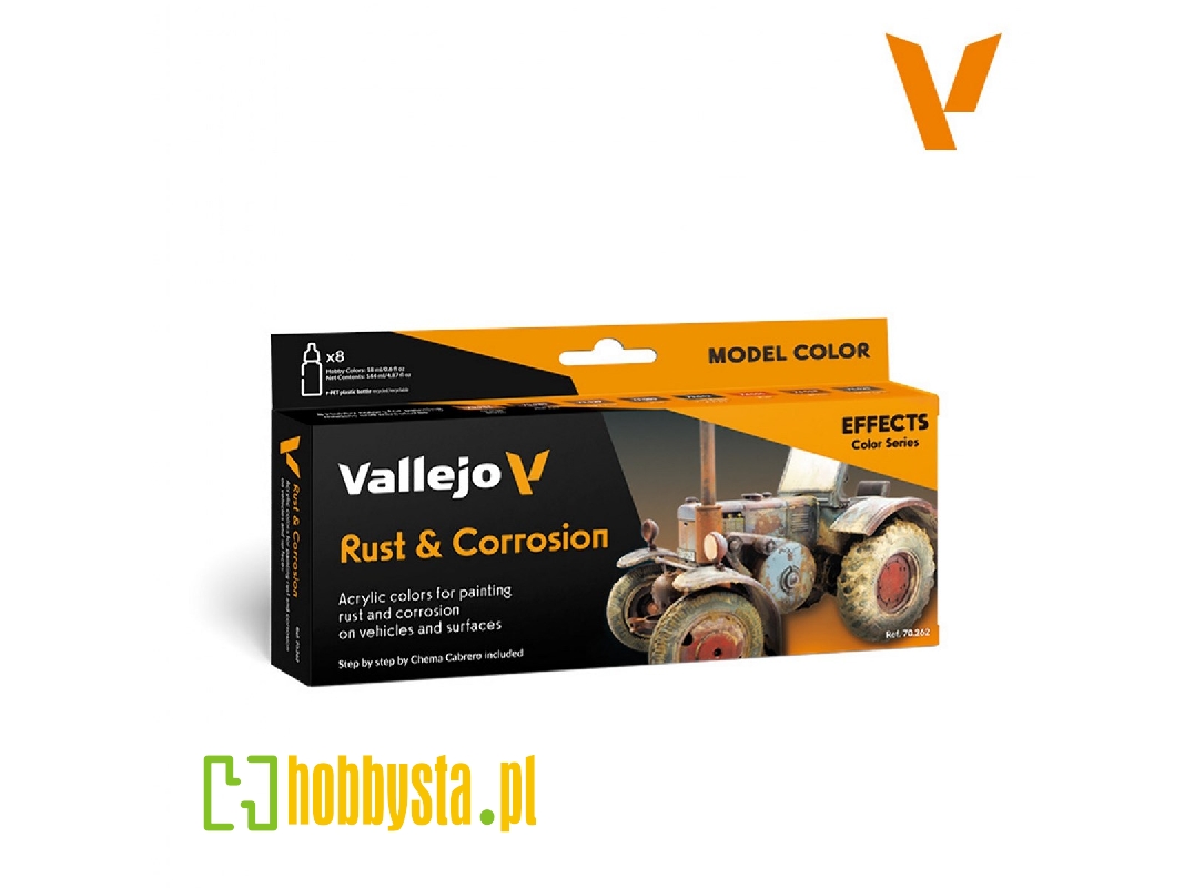 70262 Effects Color Series - Rust & Corrosion Model Color Acrylic Set - image 1