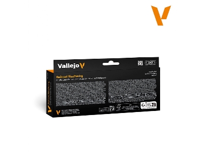 70264 Effects Color Series - Railroad Weathering Game Color Acrylic Set - image 2