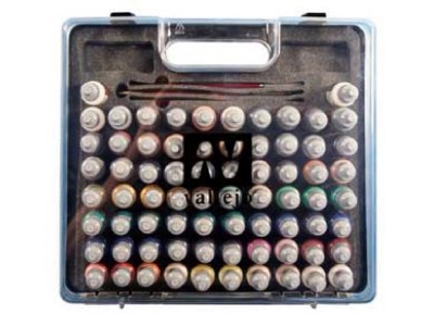 72172 Game Color - Paint Set With Plastic Storage Case - image 1