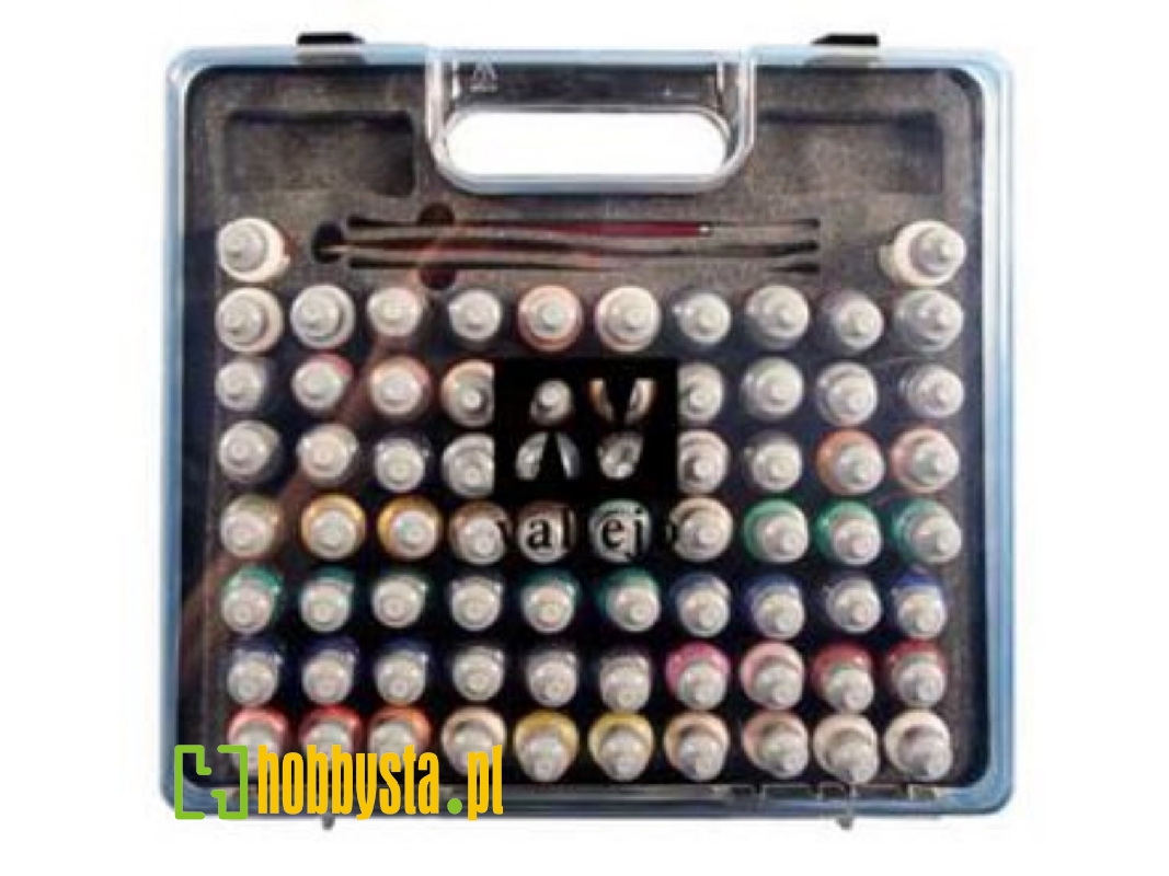 72172 Game Color - Paint Set With Plastic Storage Case - image 1