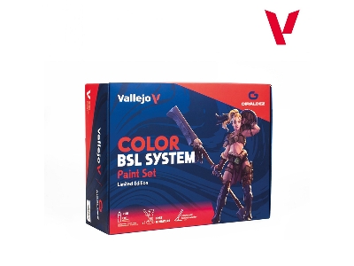 72183 Color Bsl System Paint Set + Brushes + Exclusive Mini - image 1