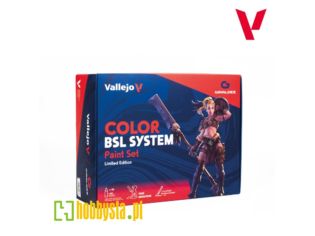 72183 Color Bsl System Paint Set + Brushes + Exclusive Mini - image 1