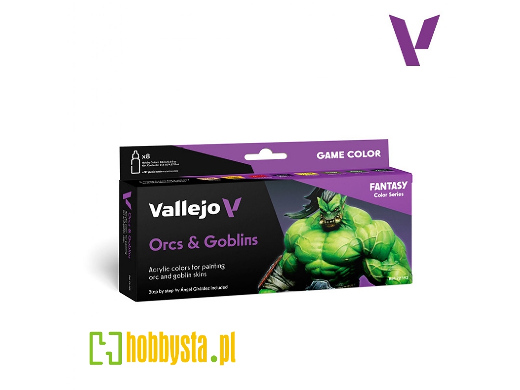 72192 Fantasy Color Series - Orcs & Goblins Game Color Set - image 1