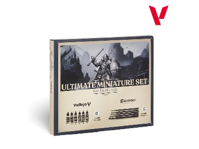 72206 Ultimate Miniature Set Paint & Brushes (5pcs) - image 1