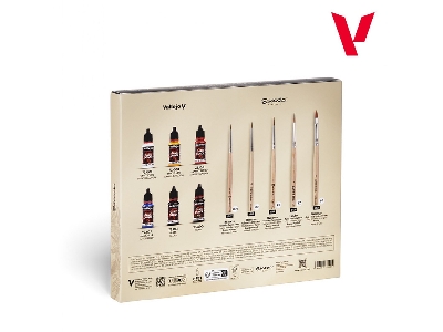 72206 Ultimate Miniature Set Paint & Brushes (5pcs) - image 2