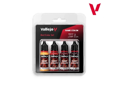 72377 Red Game Color Set - image 1