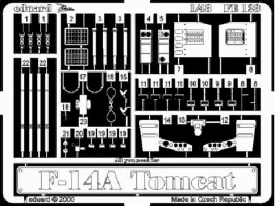 F-14A 1/48 - Academy Minicraft - - image 1