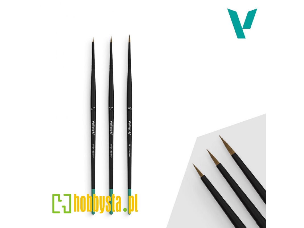 Brush - Pro Modeler - Definition Set (4/0, 3/0, 2/0) - image 1 Brush - Pro Modeler - Definition Set (4/0, 3/0, 2/0) - image 1