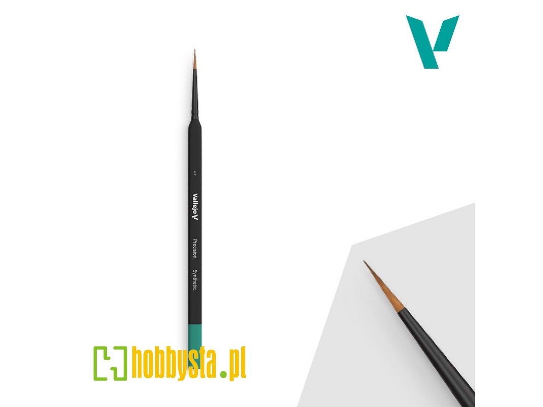 Brush - Precision - Round Synthetic No. 1 Triangular H - image 1