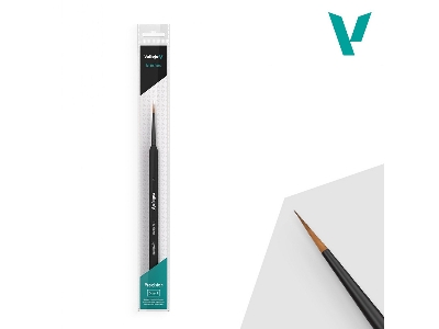 Brush - Precision - Round Synthetic No. 1 Triangular H - image 2