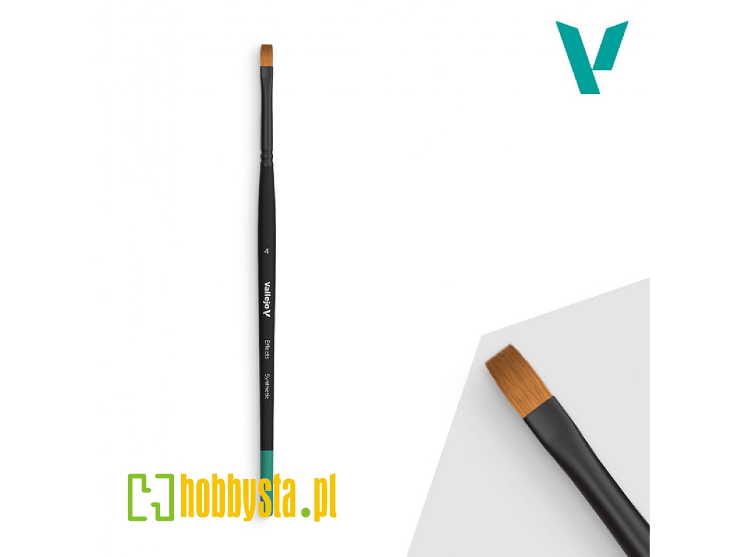 Brush - Effects - Flat Synthetic No. 4 - image 1 Brush - Effects - Flat Synthetic No. 4 - image 1
