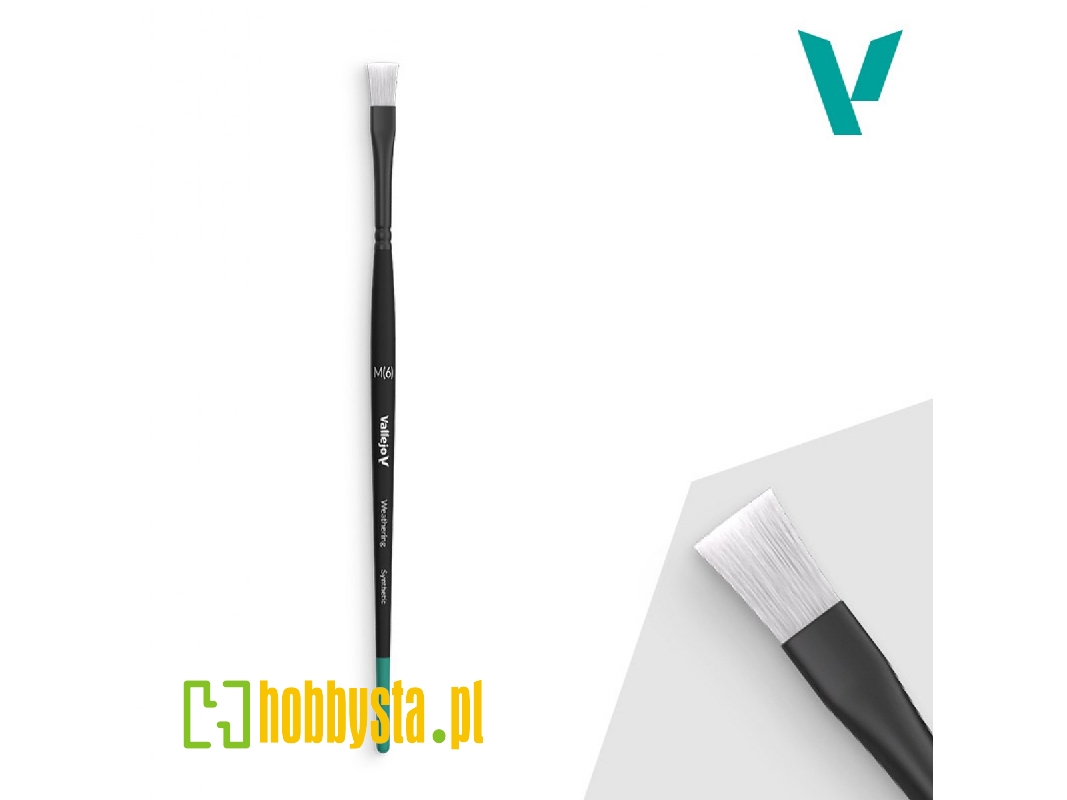 Brush - Weathering - Flat Synthetic Medium - image 1 Brush - Weathering - Flat Synthetic Medium - image 1