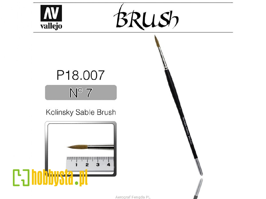 Brush - Kolinsky - Sable 7 - image 1 Brush - Kolinsky - Sable 7 - image 1
