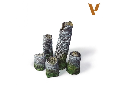 Broken Palm Trunks (5pcs) - image 1