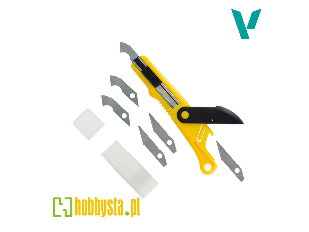 Plastic Cutter Scriber Tool & Spare Blades (5pcs) - image 1 Plastic Cutter Scriber Tool & Spare Blades (5pcs) - image 1