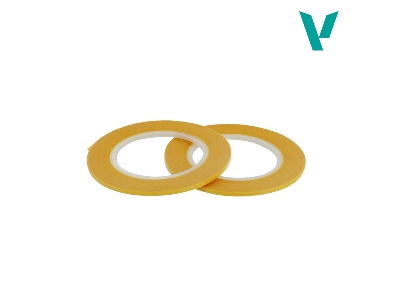 Masking Tape 2mm X 18m (2pcs) - image 1