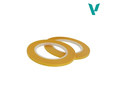 Masking Tape 3mm X 18m (2pcs) - image 1
