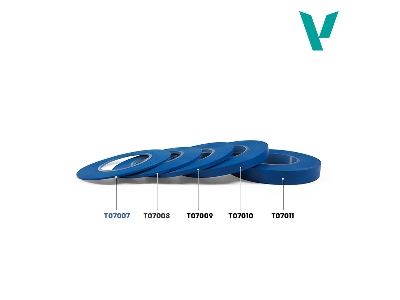 Flexible Masking Tape 1mm X 18m (2pcs) - image 2 Flexible Masking Tape 1mm X 18m (2pcs) - image 2