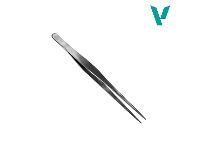 Straight Tip Stainless Steel Tweezers (175mm) - image 1