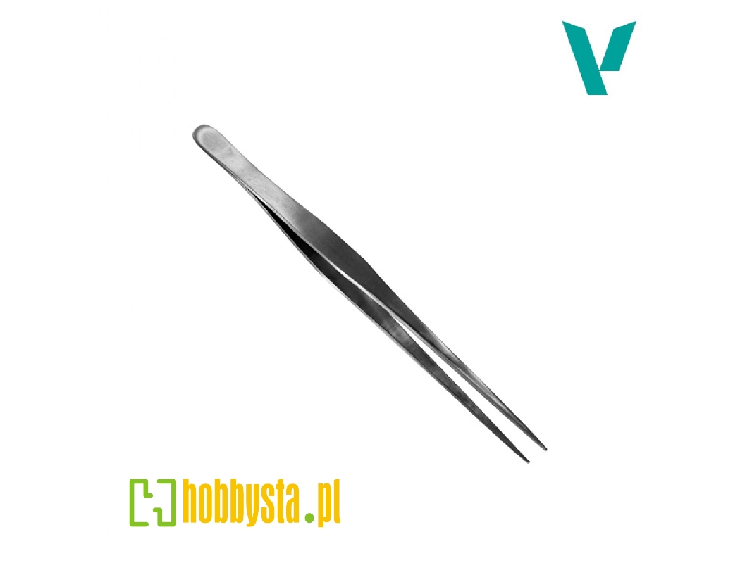 Straight Tip Stainless Steel Tweezers (175mm) - image 1
