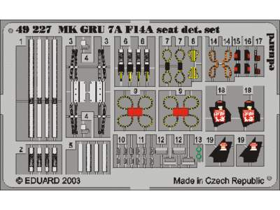 F-14A ejection seat 1/48 - Hasegawa - image 1