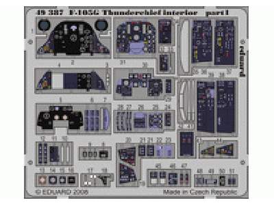 F-105G interior S. A. 1/48 - Monogram - image 1