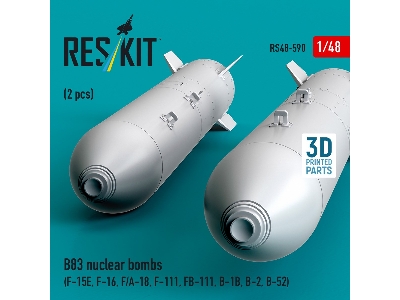 B83 Nuclear Bombs (2 Pcs / 3d Printed) - image 2