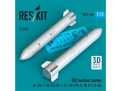B83 Nuclear Bombs (2 Pcs / 3d Printed) - image 1