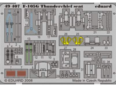 F-105G seat 1/48 - Monogram - image 1